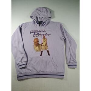 RARE Our Universe Star Wars Mace Windu Nostalgic Portrait Hoodie Adult XL